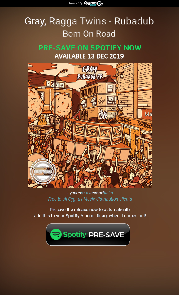 1. Spotify Pre-Save This link can be posted online to encourage fans and followers to Pre-Save the release