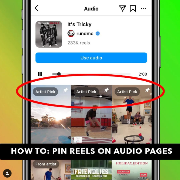 Pin reel