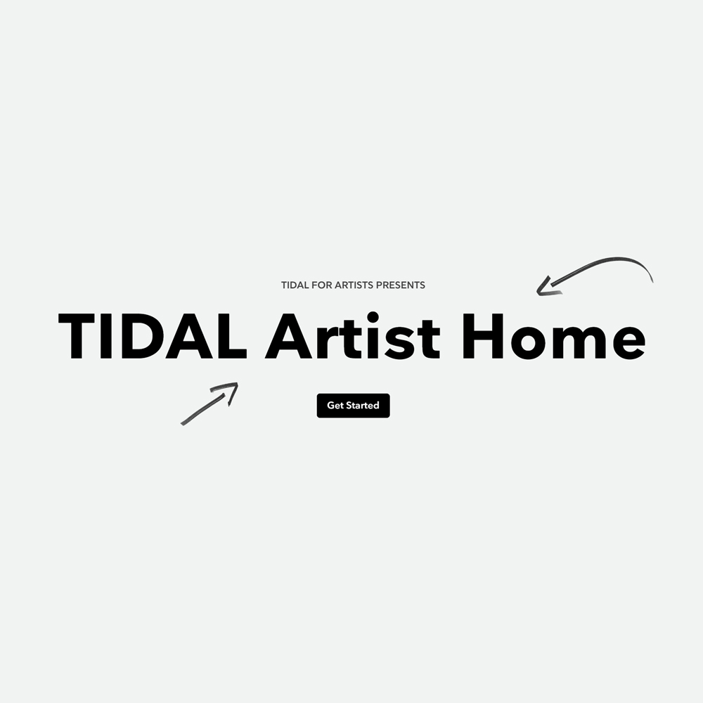 TIDAL Artist Home is Tidal’s new artist dashboard