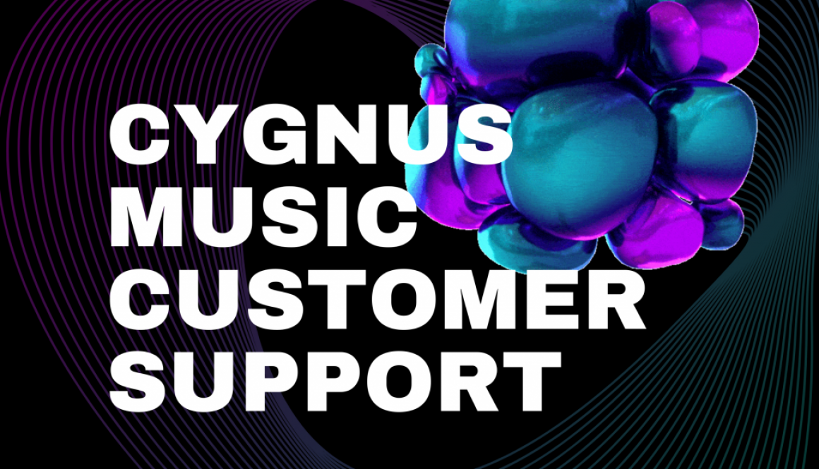 cygnus music customer support website